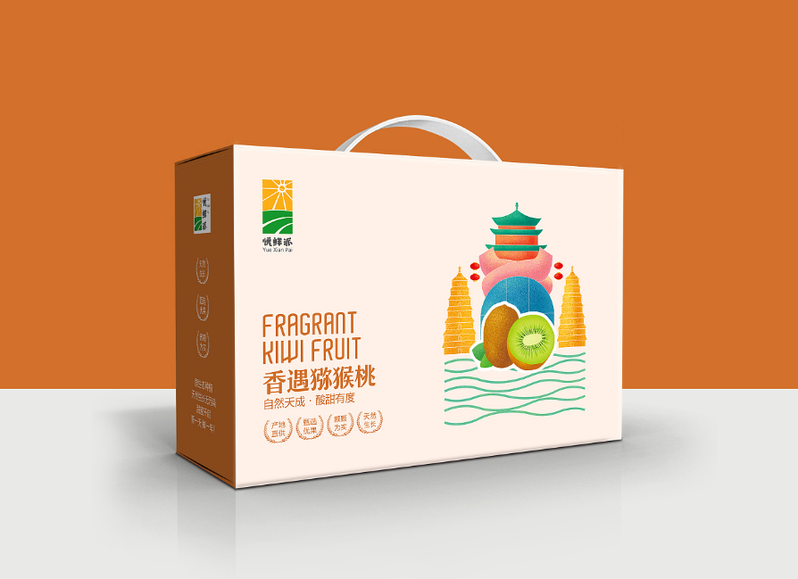 鄭州水果禮盒包裝設計印刷